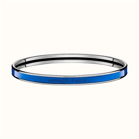 hermes blue bangle bracelet|hermes bangle bracelet price.